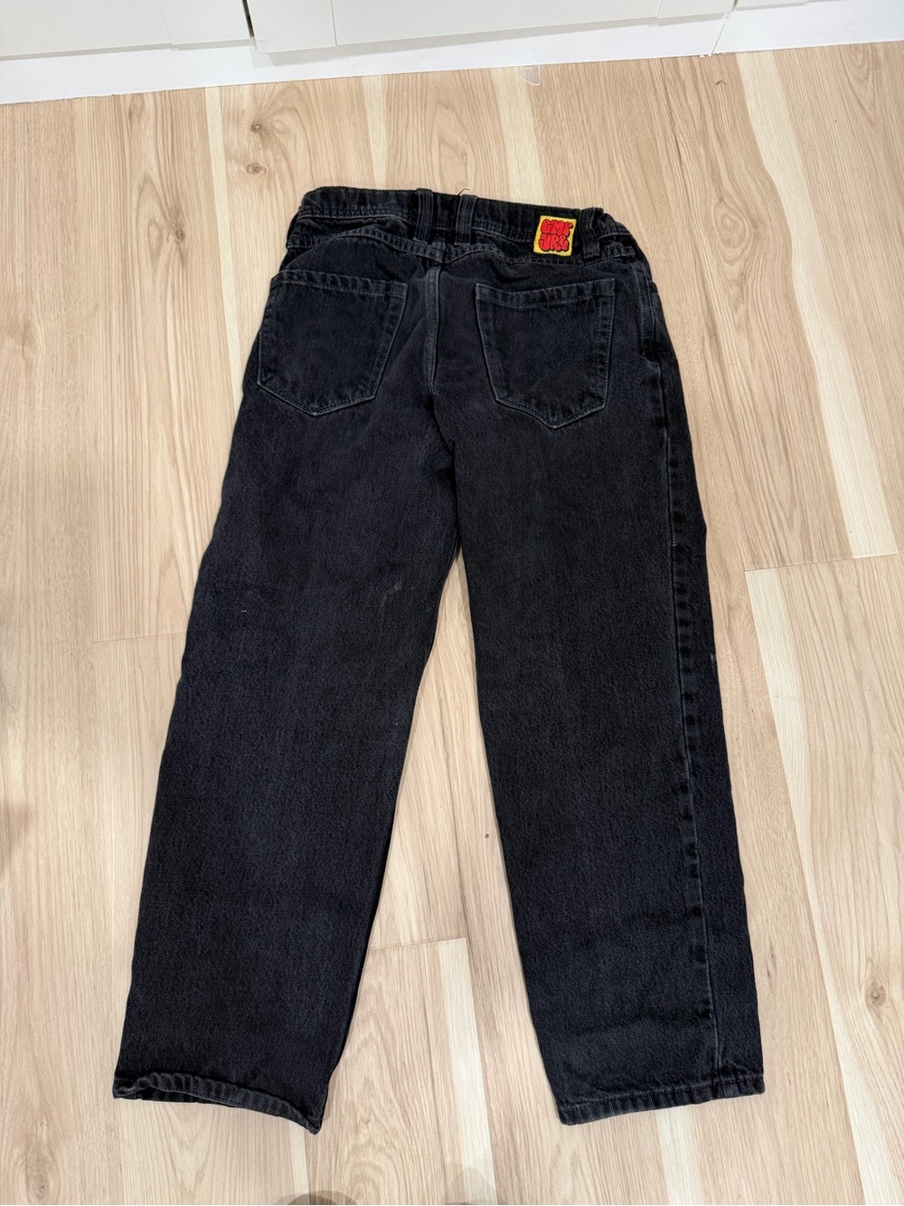 Empyre Black Straight-Leg Men’s Jeans